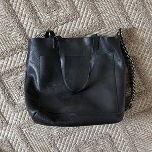 Madewell Medium Transport Leather Tote